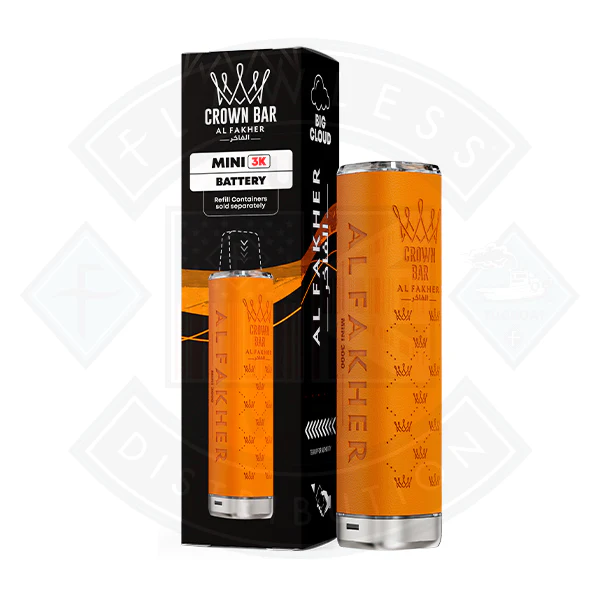 Al Fakher Crown Bar Mini 3K Battery Case - Image 5
