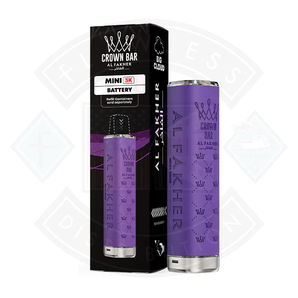 Al Fakher Crown Bar Mini 3K Battery Case - Image 6