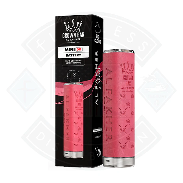 Al Fakher Crown Bar Mini 3K Battery Case - Image 7