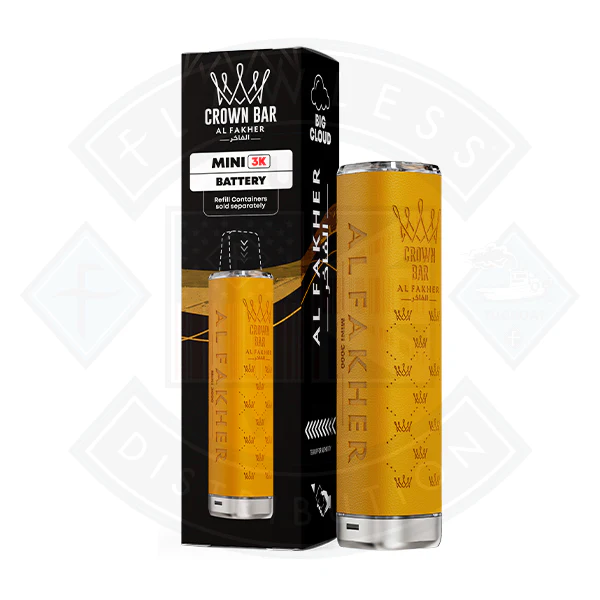 Al Fakher Crown Bar Mini 3K Battery Case - Image 9