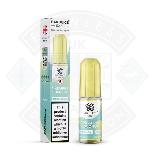 Bar Juice 5000 Nic Salt Pineapple Coconut - Image 3