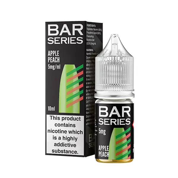 Bar Series Nic Salt 10ml Apple Peach