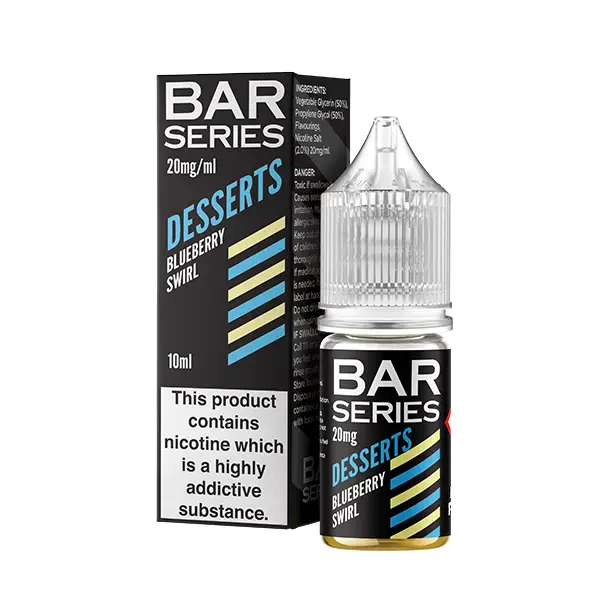 Bar Series Nic Salt 10ml Blueberry Swirl