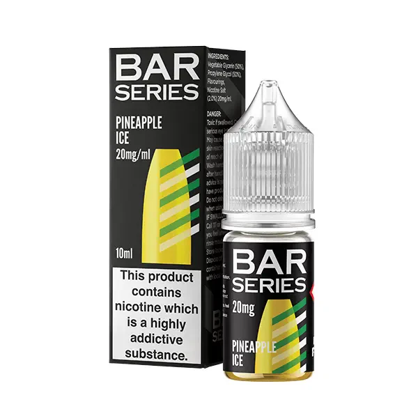 Bar Series Nic Salt 10ml Pineapple ice - Image 3