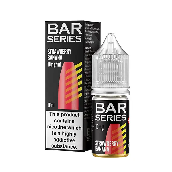 Bar Series Nic Salt 10ml Strawberry Banana - Image 2