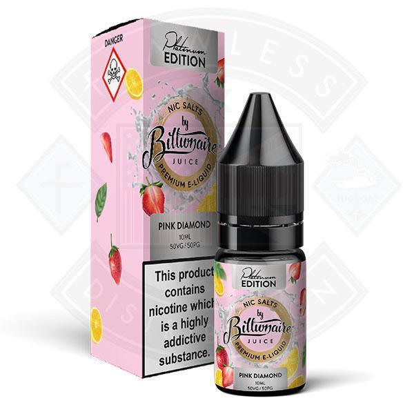 Billionaire Juice Platinum Series Nic Salt - Pink Diamond 10ml