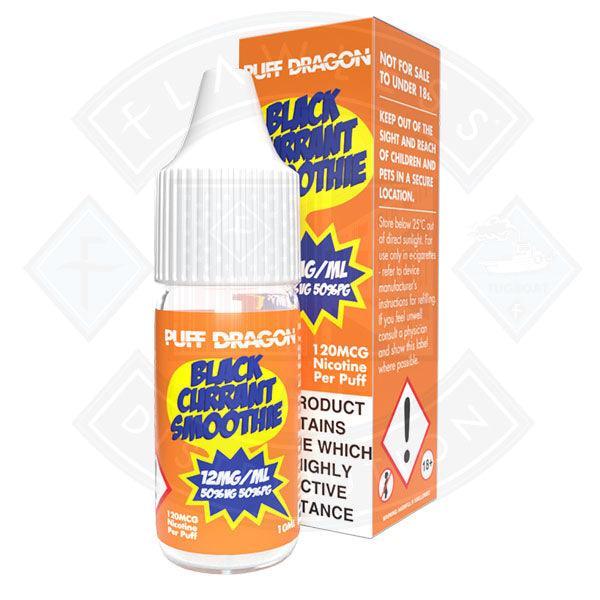 Puff Dragon Blackcurrant Smoothie E liquid 10ml - Image 3