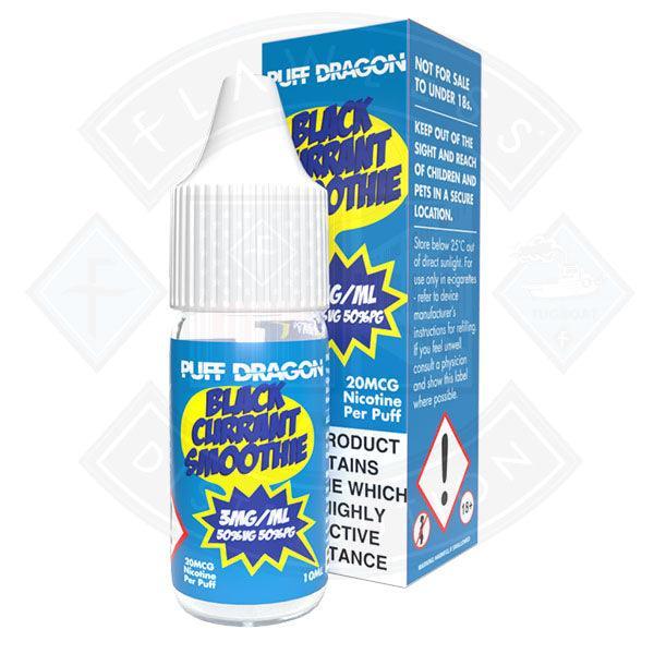 Puff Dragon Blackcurrant Smoothie E liquid 10ml - Image 5