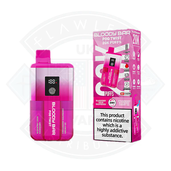 Bloody Bar 20K POD TWIST Prefilled Vape Kit - Image 10