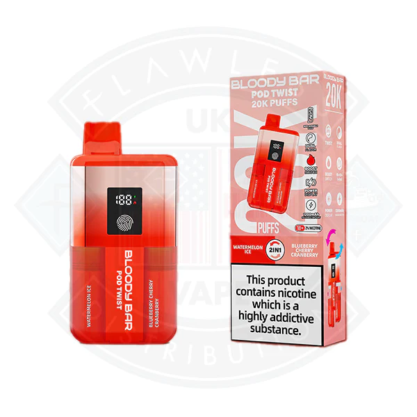 Bloody Bar 20K POD TWIST Prefilled Vape Kit - Image 12
