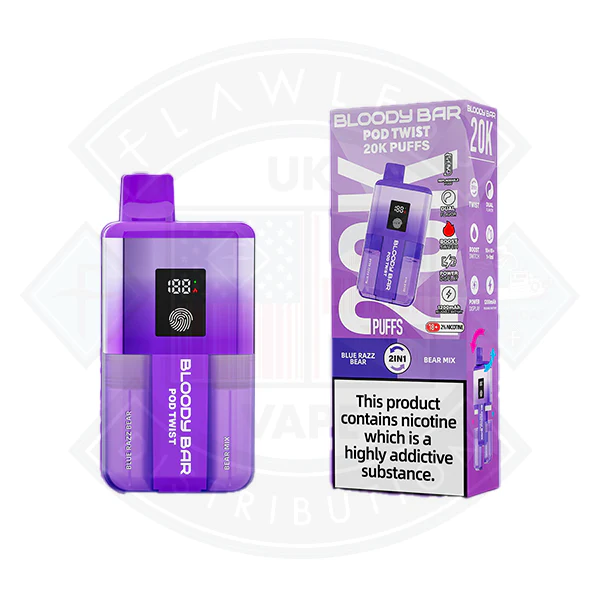 Bloody Bar 20K POD TWIST Prefilled Vape Kit - Image 14