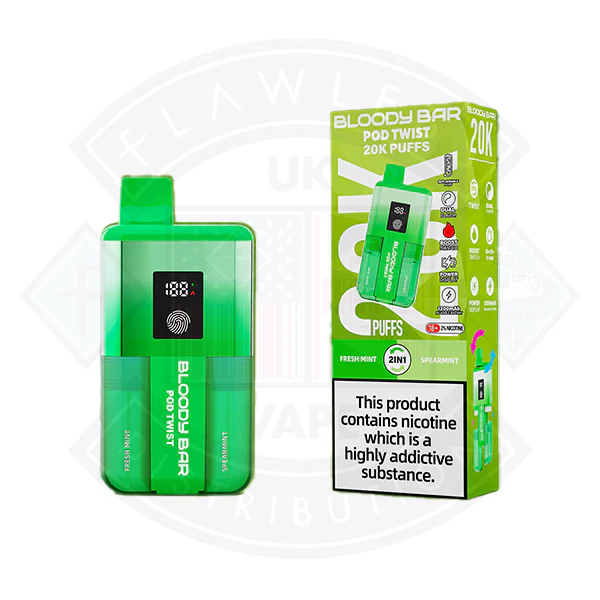 Bloody Bar 20K POD TWIST Prefilled Vape Kit - Image 15