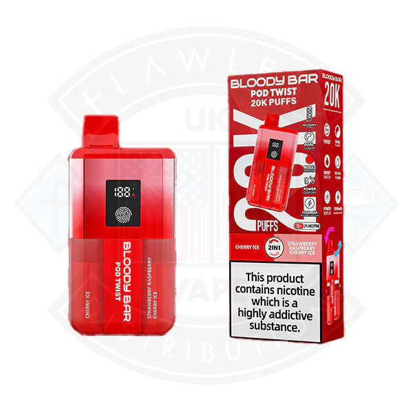 Bloody Bar 20K POD TWIST Prefilled Vape Kit - Image 5