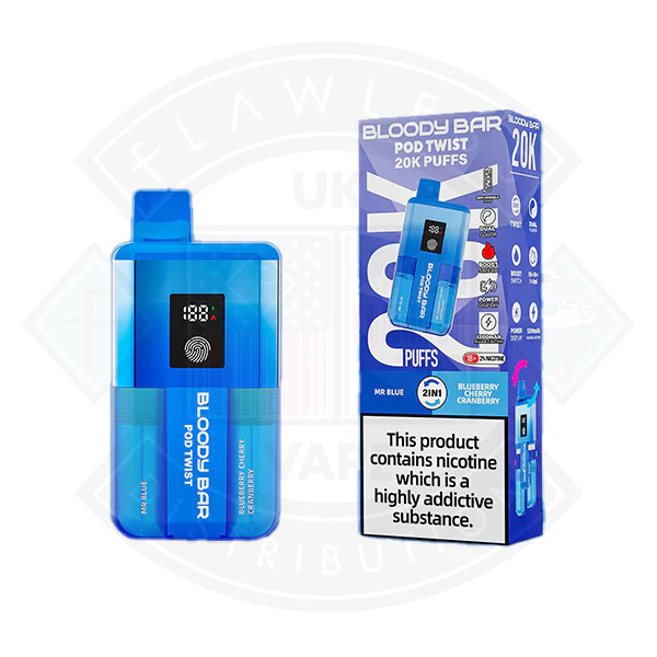 Bloody Bar 20K POD TWIST Prefilled Vape Kit - Image 6