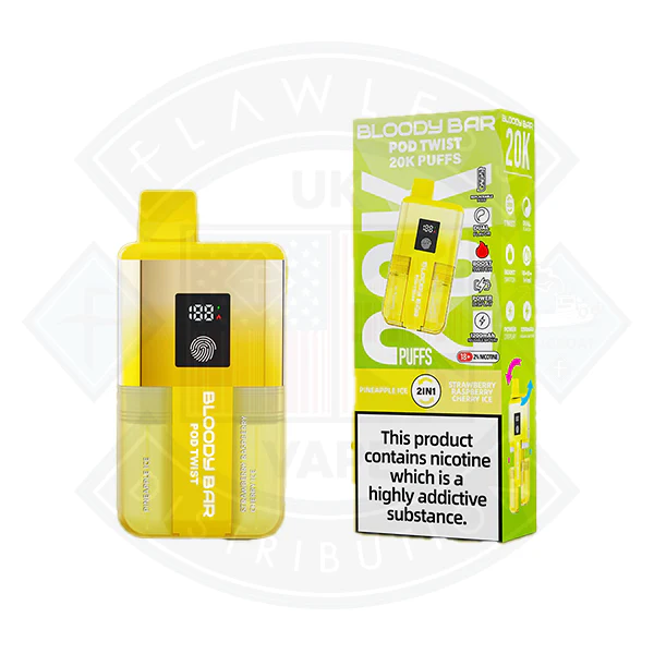 Bloody Bar 20K POD TWIST Prefilled Vape Kit - Image 7