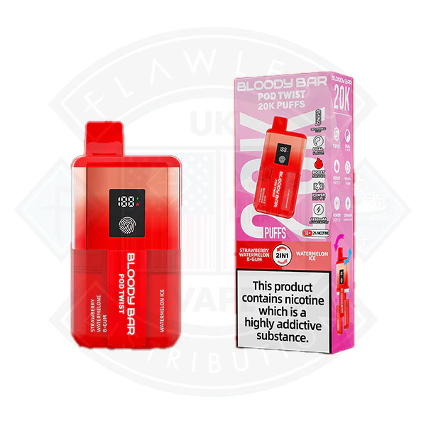 Bloody Bar 20K POD TWIST Prefilled Vape Kit - Image 8
