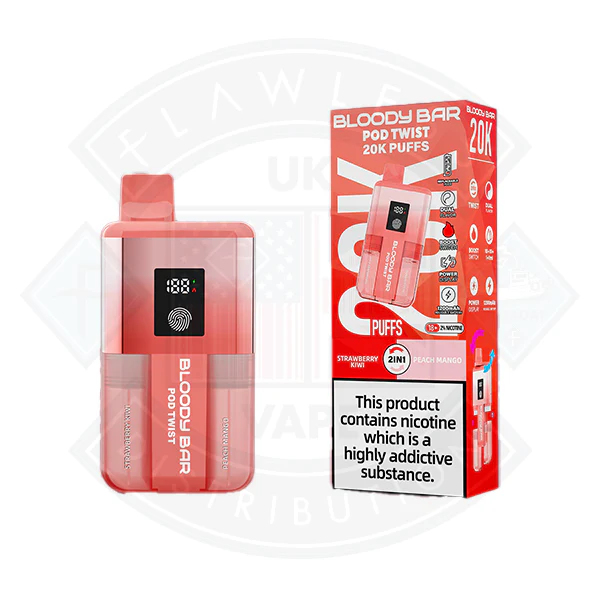 Bloody Bar 20K POD TWIST Prefilled Vape Kit - Image 9