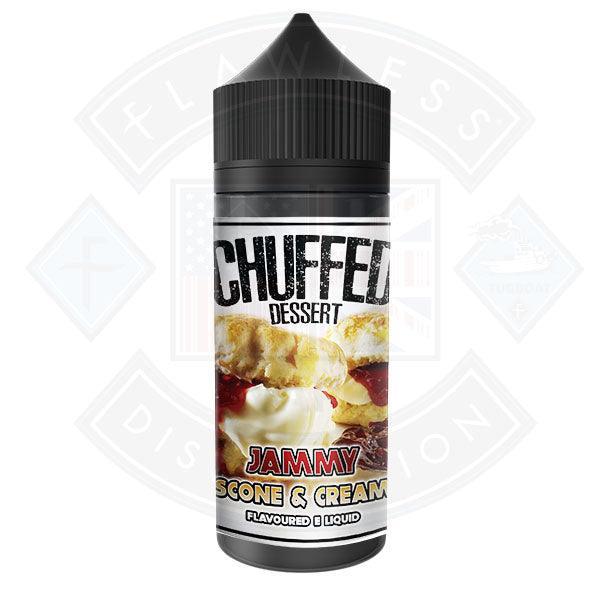 Chuffed Dessert - Jammy Scone & Cream 0mg 100ml Shortfill E-Liquid