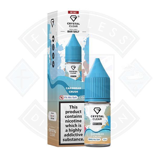 Crystal Clear Bar Nic Salts 10ml - Caribbean Crush