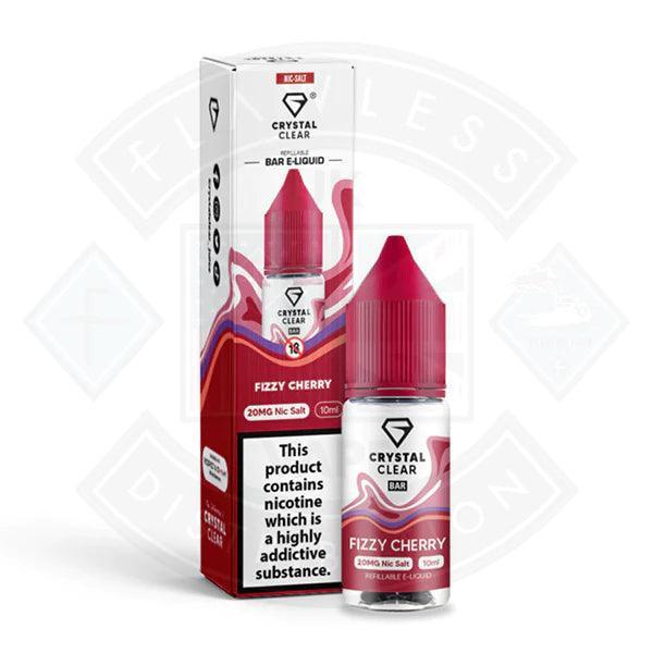 Crystal Clear Bar Nic Salts 10ml - Fizzy Cherry