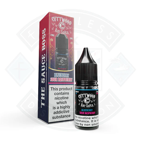 Cuttwood Bar Salt Blueberry Sour Raspberry 10ml - Image 2