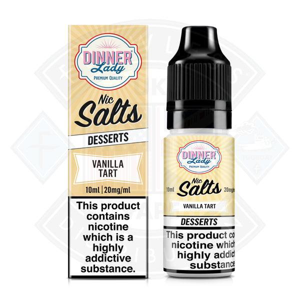 Dinner Lady Desserts - Vanilla Tart Nic Salt 10ml - Image 2