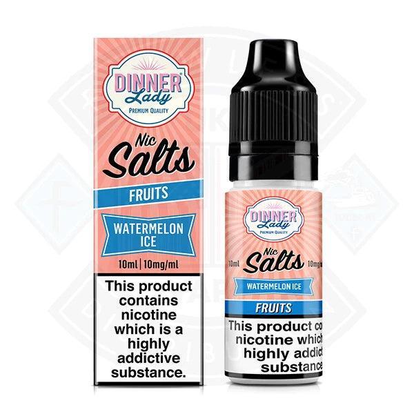 Dinner Lady Fruits - Watermelon Ice Nic Salt 10ml
