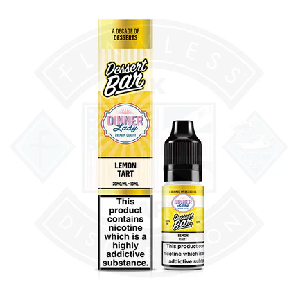 Dinner Lady Lemon Tart Desserts Bar Salts 10ml