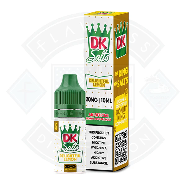 Donut King Nic Salts 10ml Delight Lemon - Image 2