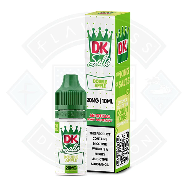 Donut King Nic Salts 10ml Double Apple - Image 2