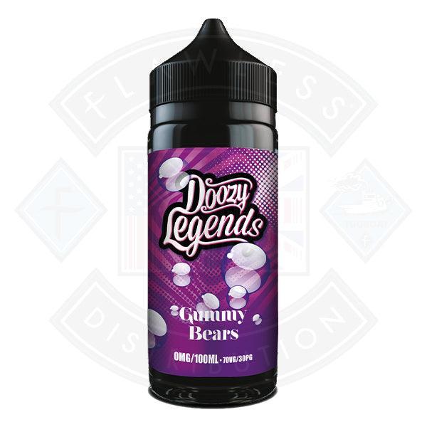 Doozy Legends- Gummy Bears 0mg 100ml Shortfill