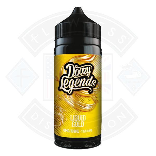 Doozy Legends- Liquid Gold 0mg 100ml Shortfill