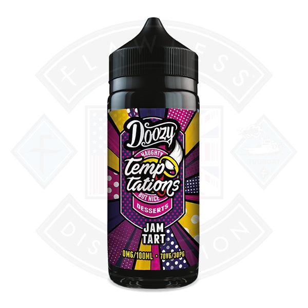 Doozy Temptations- Jam Tart 0mg 100ml Shortfill