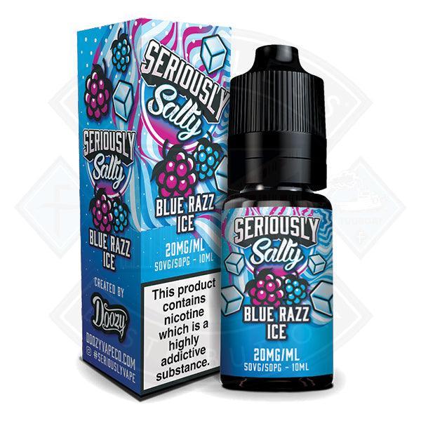 Doozy Vape Seriously Salty - Blue Razz Ice 10ml