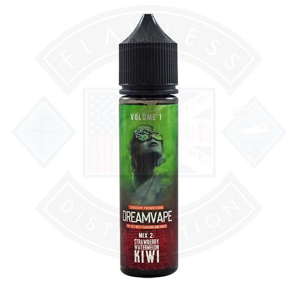 Dreamvape Mix 2 - Strawberry Watermelon 0mg 50ml Shortfill