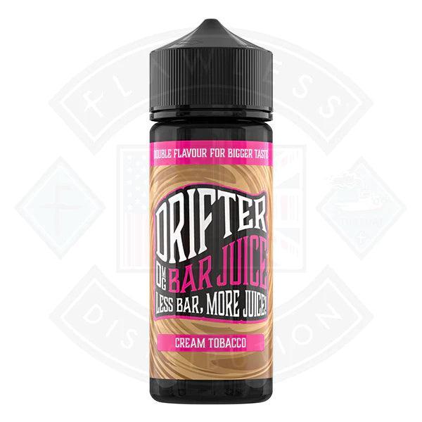 Drifter Bar Juice - Cream Tobacco 0mg 100ml Shortfill