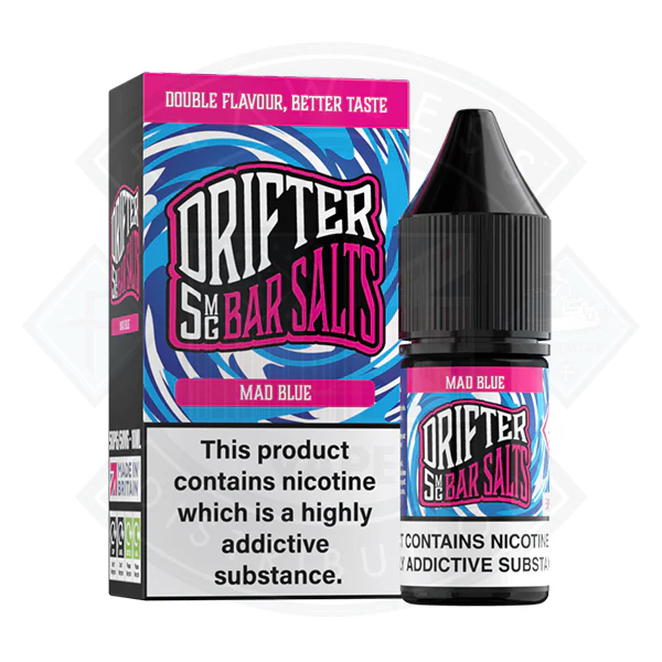 Drifter Bar Salts - Mad Blue Nic Salt 10ml - Image 3