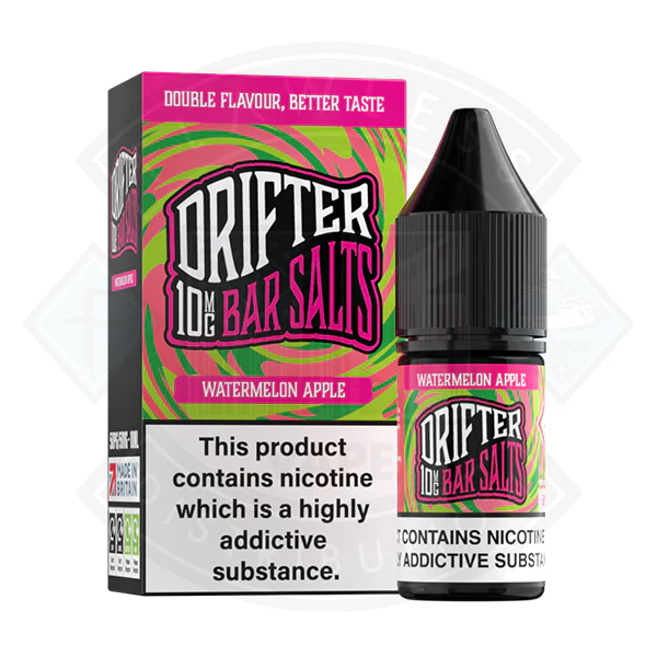 Drifter Bar Salts - Watermelon Apple Nic Salt 10ml
