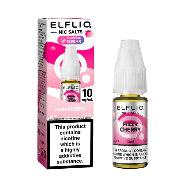 Elf Bar ELFLIQ Fizzy Cherry Nic Salt 10ml - Image 2