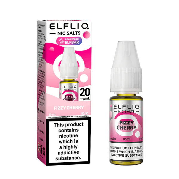 Elf Bar ELFLIQ Fizzy Cherry Nic Salt 10ml - Image 3