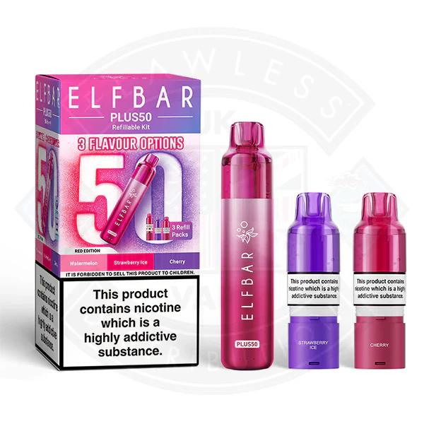 Elfbar Plus50 Prefilled Vape Kit - Image 11