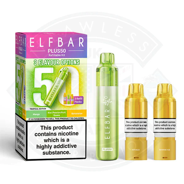 Elfbar Plus50 Prefilled Vape Kit - Image 12