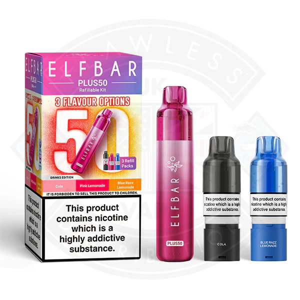 Elfbar Plus50 Prefilled Vape Kit - Image 13