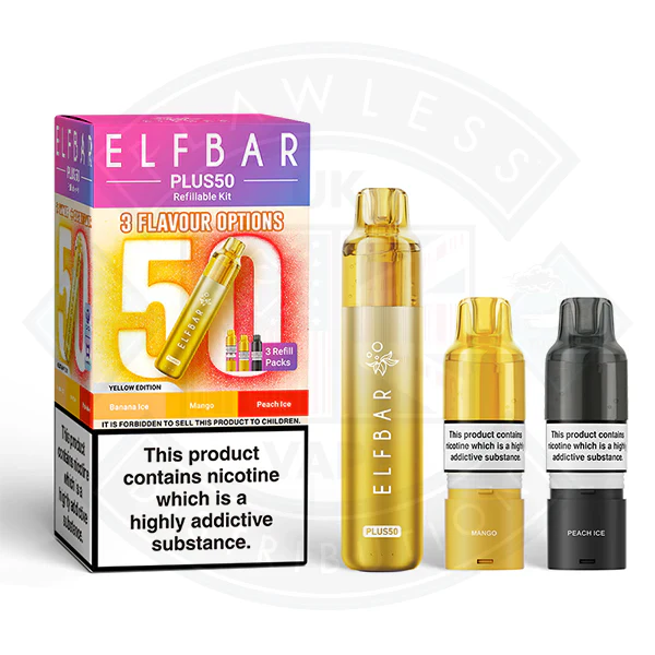 Elfbar Plus50 Prefilled Vape Kit - Image 15