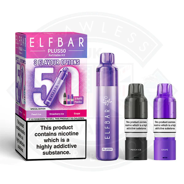 Elfbar Plus50 Prefilled Vape Kit - Image 3