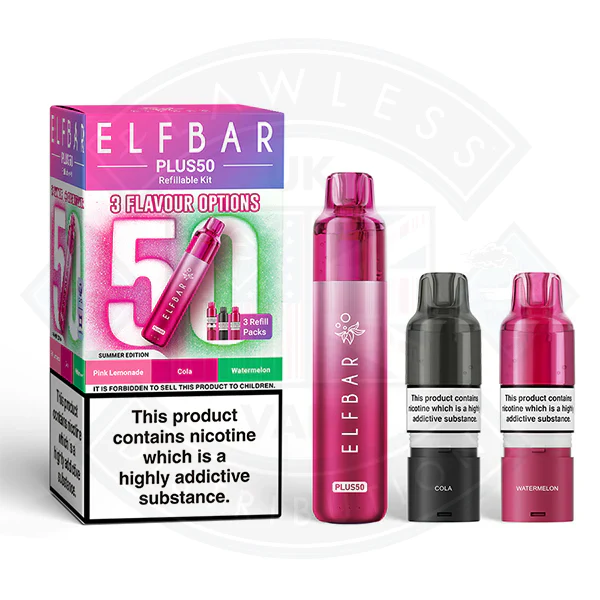 Elfbar Plus50 Prefilled Vape Kit - Image 6