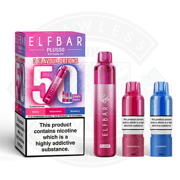 Elfbar Plus50 Prefilled Vape Kit - Image 7