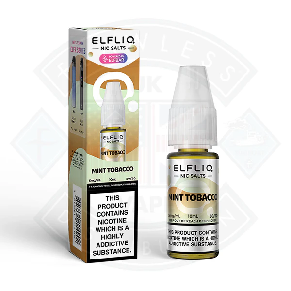 Elf Bar ELFLIQ Mint Tobacco Nic Salt 10ml