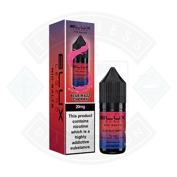 Elux Legend Nic Salt - Blue Razz Cherry 10ml - Image 2