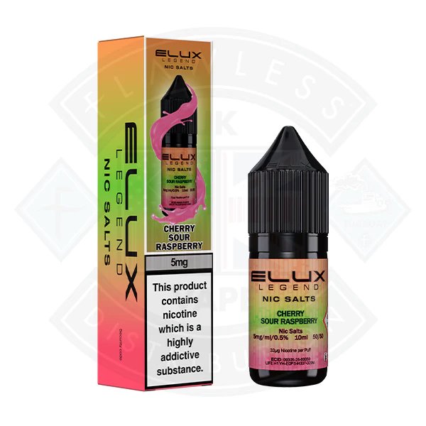 Elux Legend Nic Salt - Cherry Sour Raspberry 10ml - Image 2